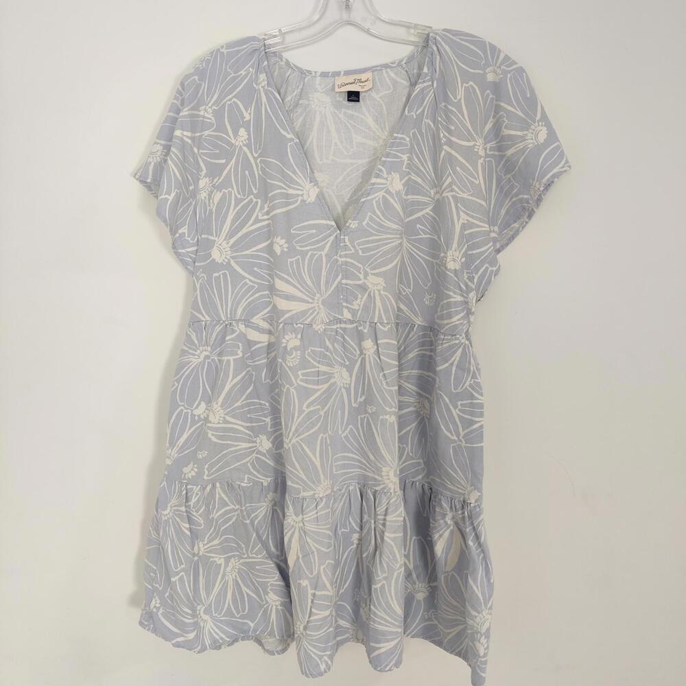 Universal Thread Flutter Short Sleeve Mini Skater Dress Size Large